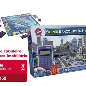 EM BREVE: Jogo tabuleiro Banco imobiliário