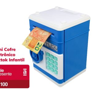 EM BREVE: Mini Cofre Eletrônico Infantil